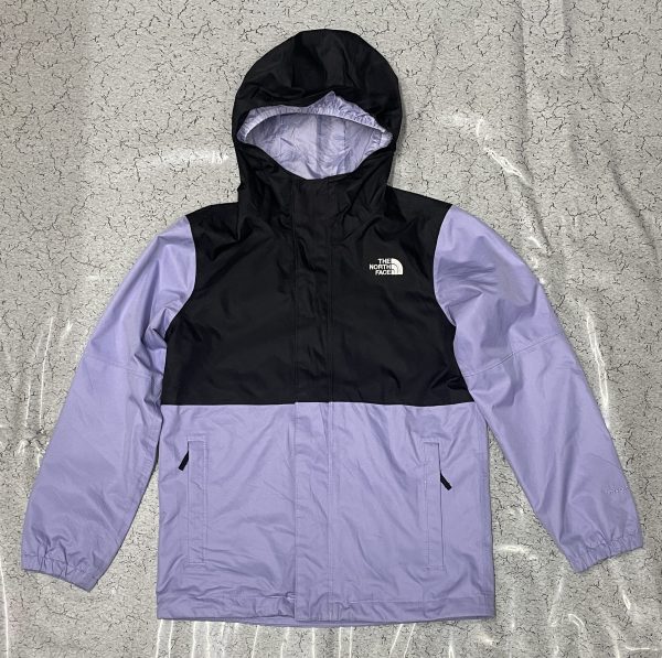 The North Face DryVent waterproof hoodie jacket blue purple size S