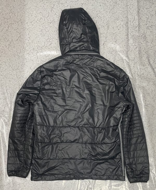 Adidas puffer primaloft hoodie winter jacket waterproof black size L - Image 7