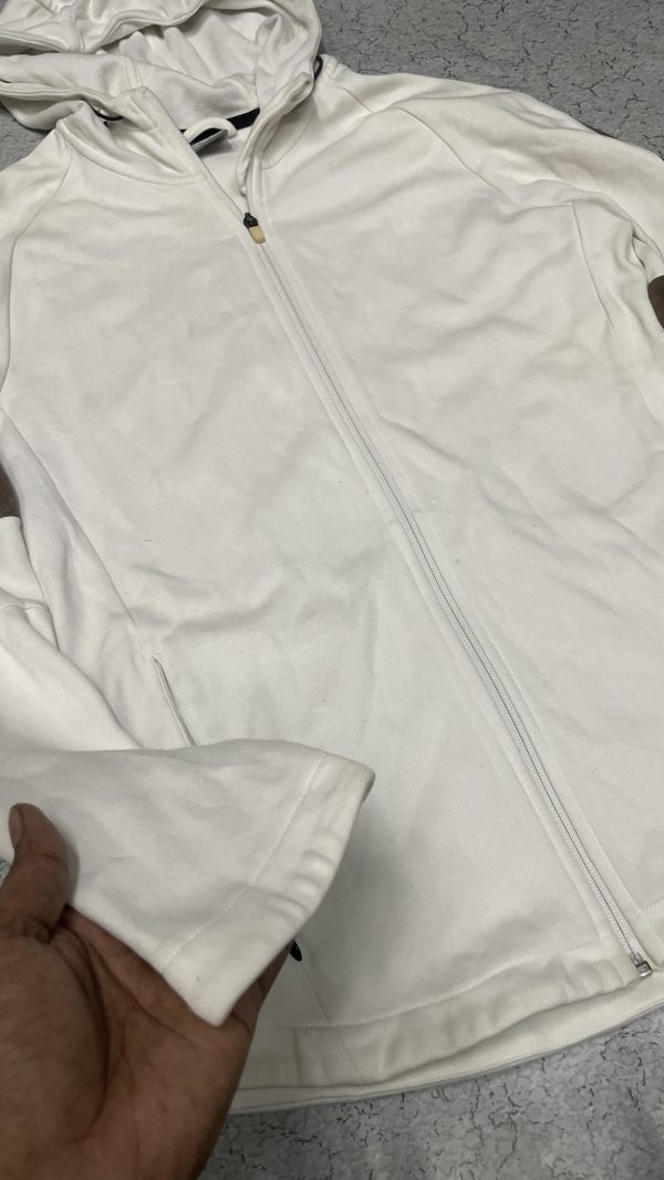 Puma Hoodie Jacket Off white size M - Image 4