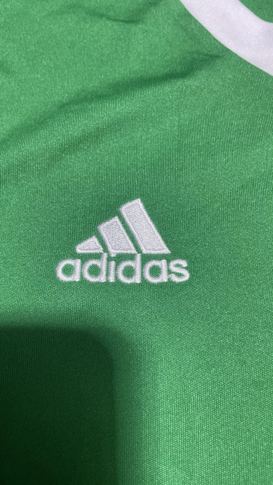 Adidas Aeroready NSC jersey V neck greeen size S
