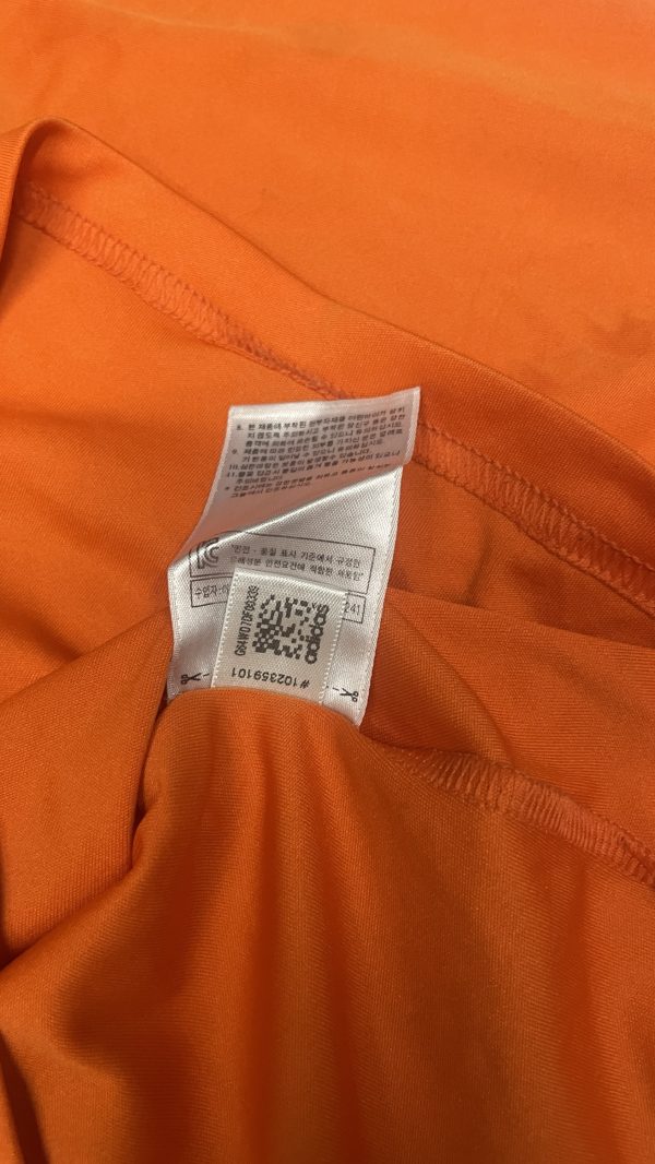 Adidas climelite full sleeve jersey orange size M - Image 5