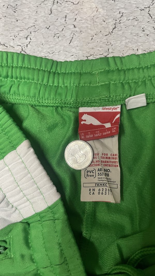 Puma Track Pant green size XL - Image 3