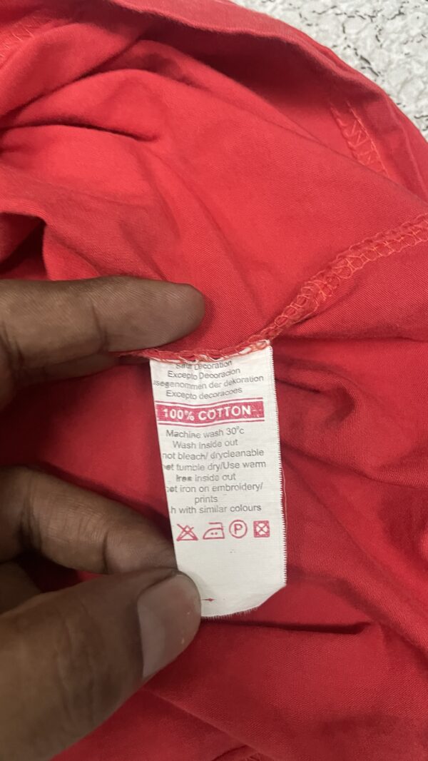 Jordan chicago bulls hoodie halfs sleeve tshirt size M - Image 2