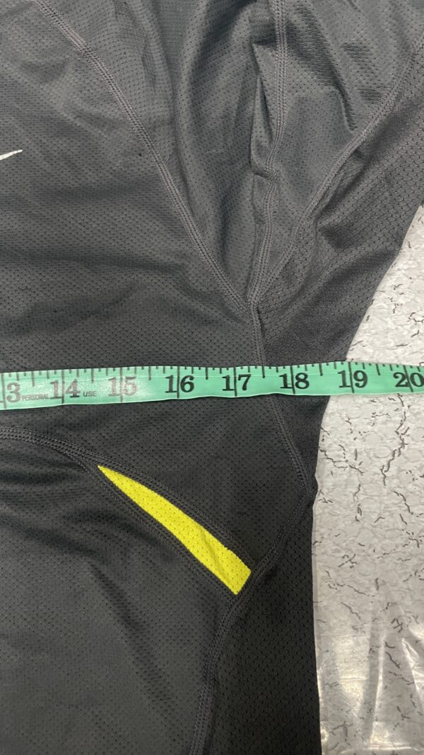 Nike Dri fit half zip up Tshirt dark grey size M - Image 7