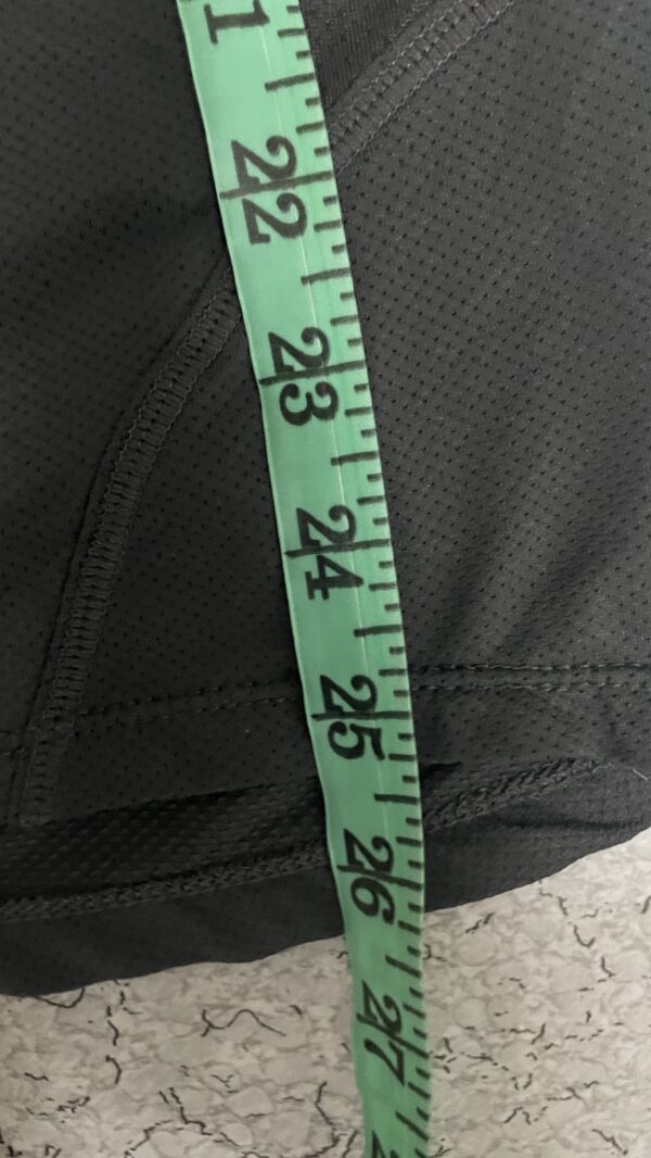 Nike Dri fit half zip up Tshirt dark grey size M - Image 8