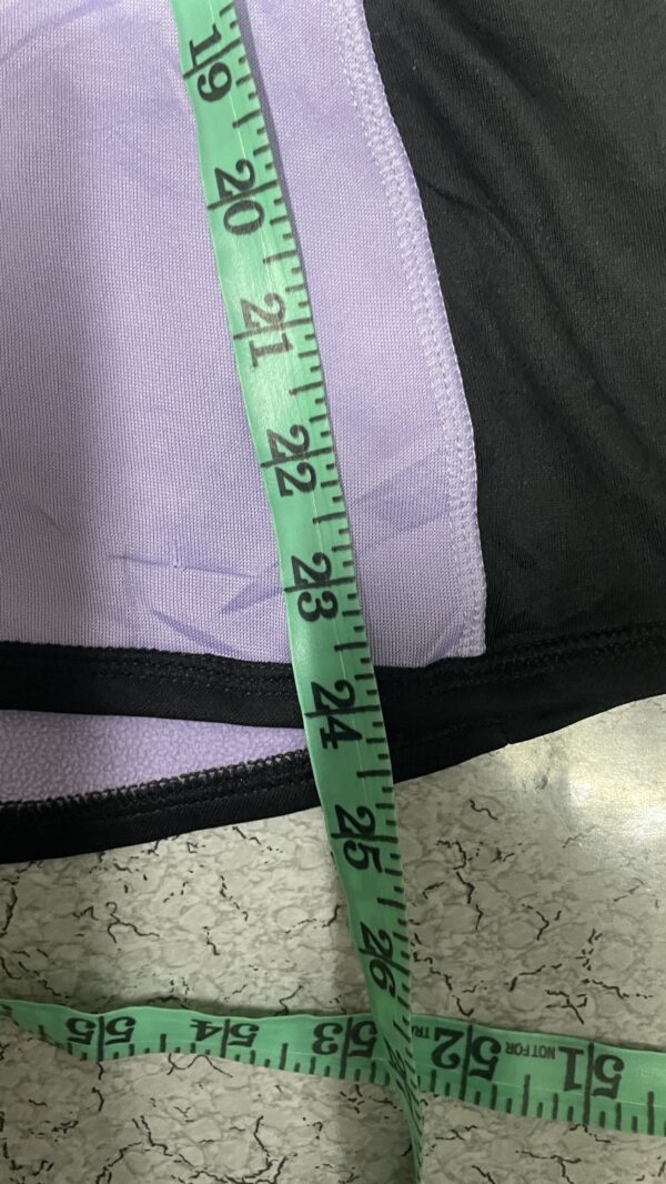 New Balance half zip up full sleeve tshirt purple size S - Image 7