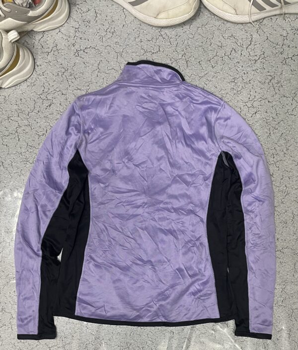 New Balance half zip up full sleeve tshirt purple size S - Image 8
