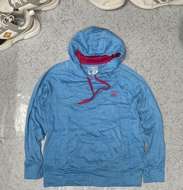 Adidas Ultimate Hoodie blue size M