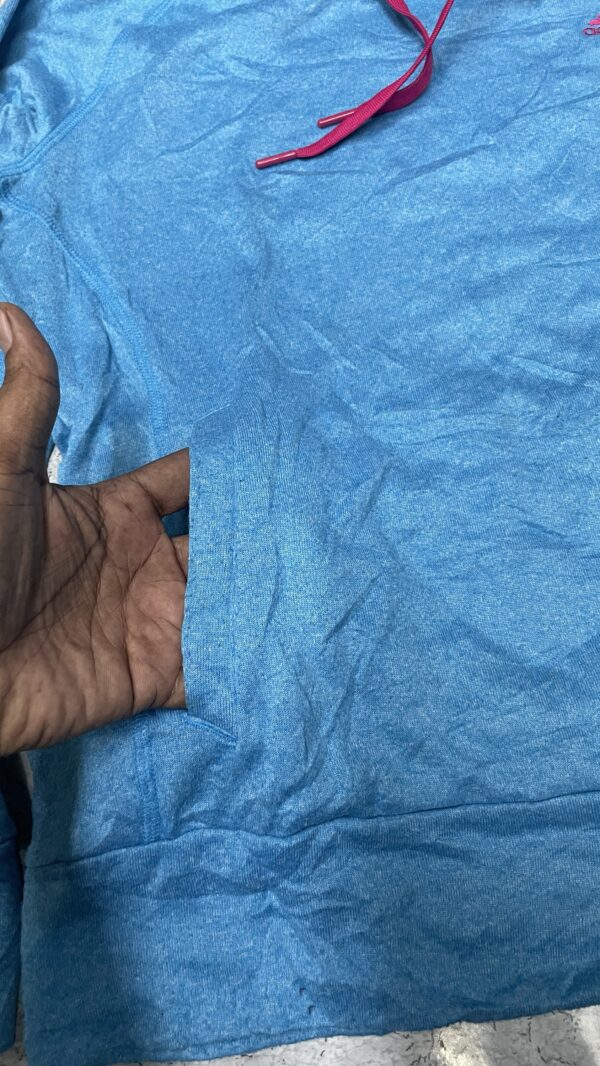 Adidas Ultimate Hoodie blue size M - Image 4