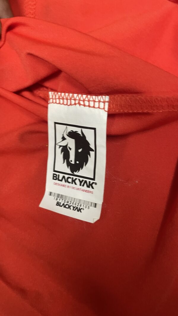 Black Yak Extreme Peak half zip Up Tshirt size M - Image 5