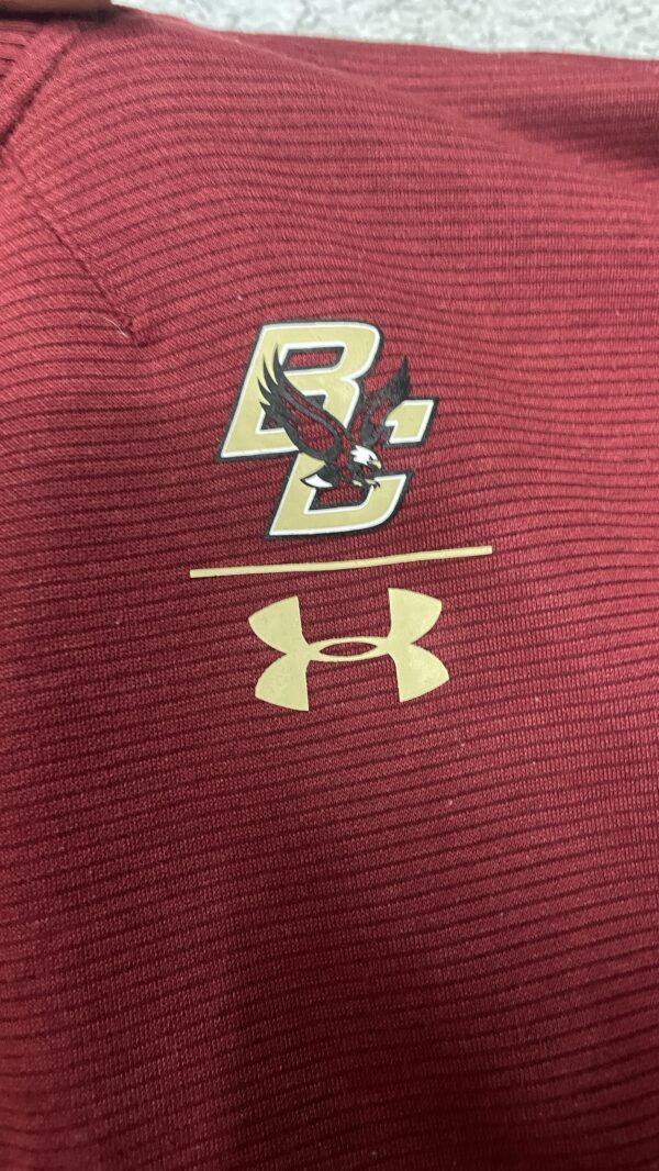 Under Armour Coldgear Track Jacket Dark Red size S - Image 3