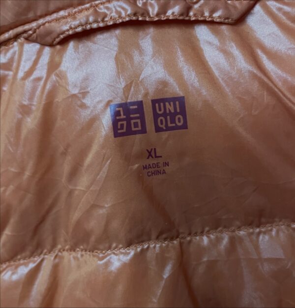 Men uniqlo high tech puffer jacket thrift