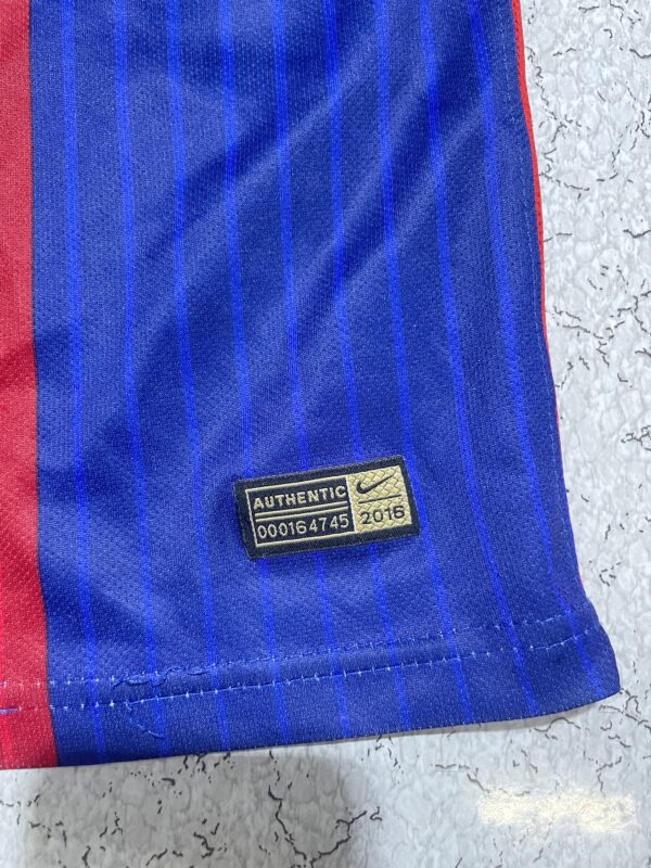 THIS IS A NIKE FC BARCELONA 2016-17 HOME JERSEY SIZE M - Image 3