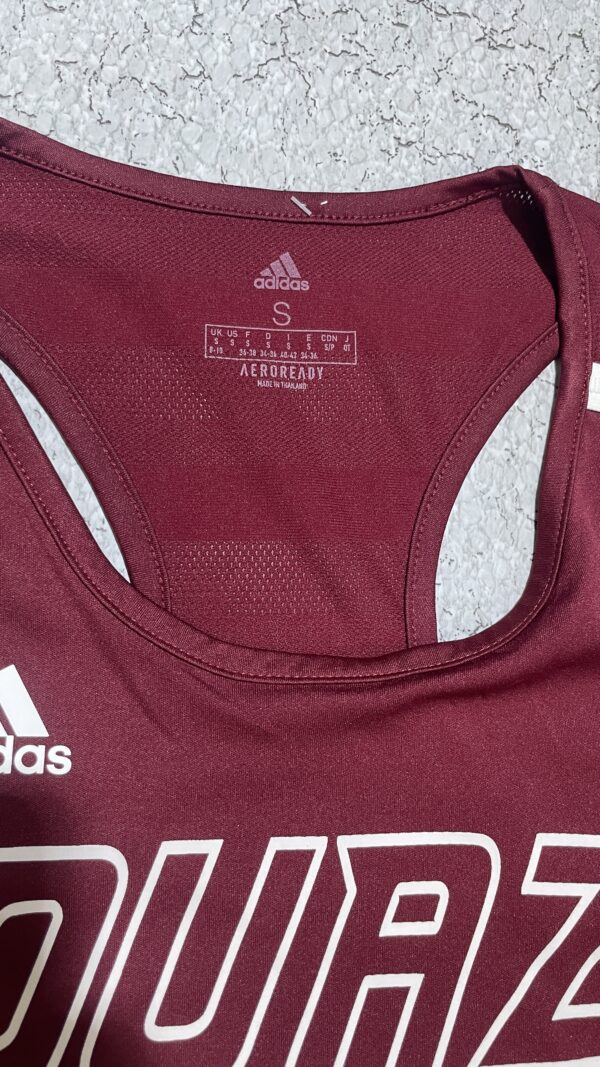 WOMEN'S ADIDAS CARDINAL TROY UNIVERSITY TROJANS SIDELINE FASHION TANK TOP SIZE S - Image 6
