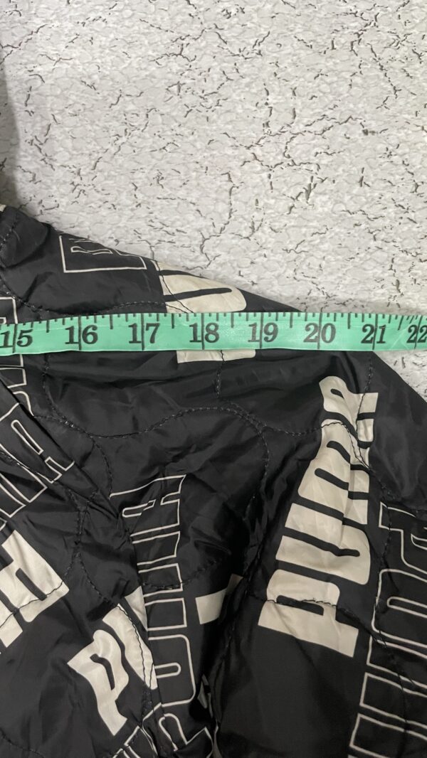 Puma reverse hooded jacket fleece and puffer black size XL - Image 13