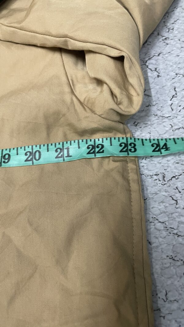 Zara Combination Barn Jacket with a contrast faux leather collar size XL - Image 8