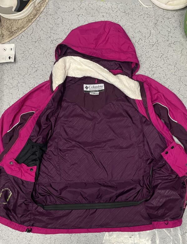 Columbia Whirlibird Interchange jacket 3-in-1 waterproof & breathable removable insulated liner XL Pink - Image 10