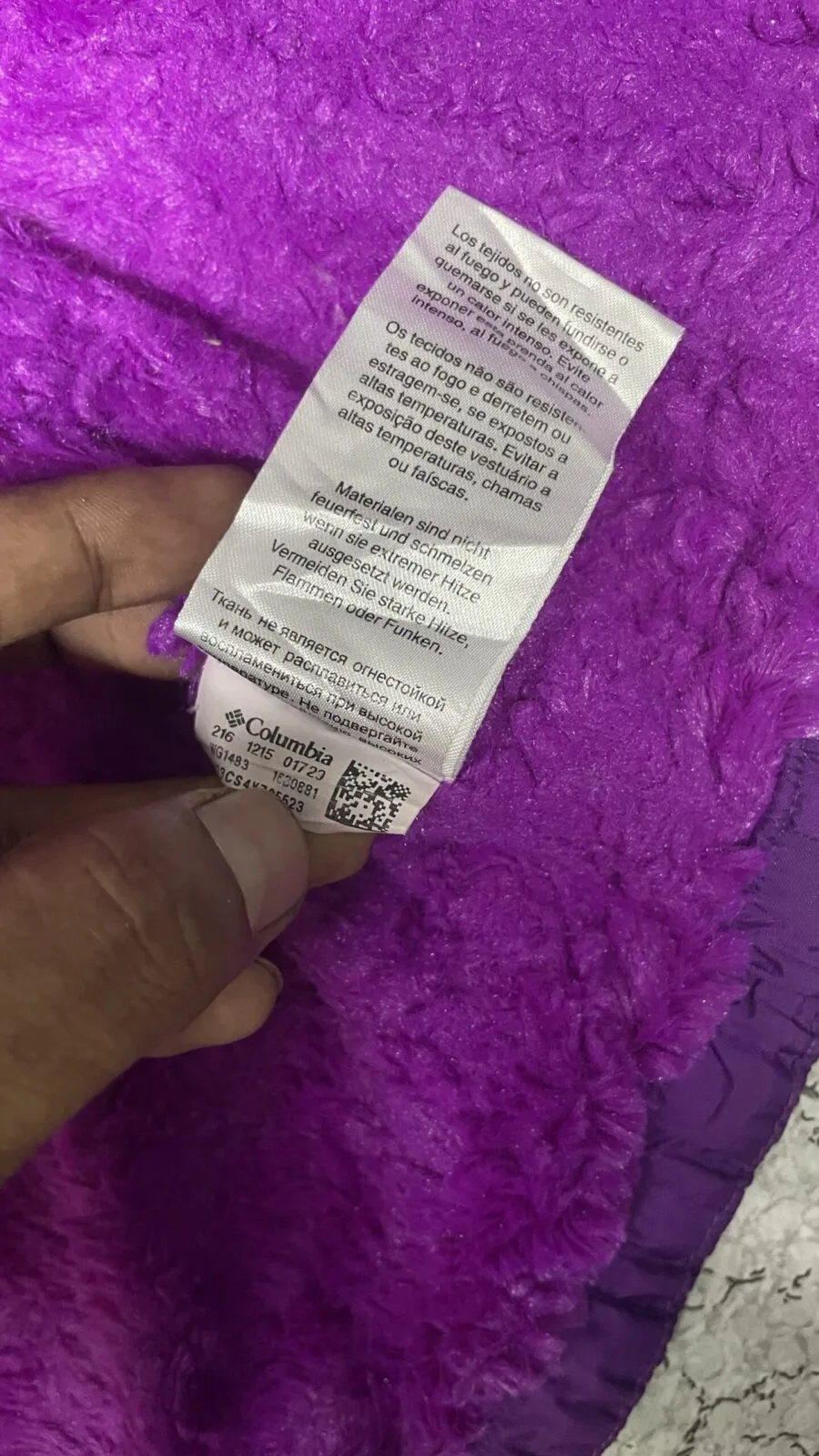 Columbia Omni-Heat Reflective Jacket Purple Size M 5 Thrift store online india