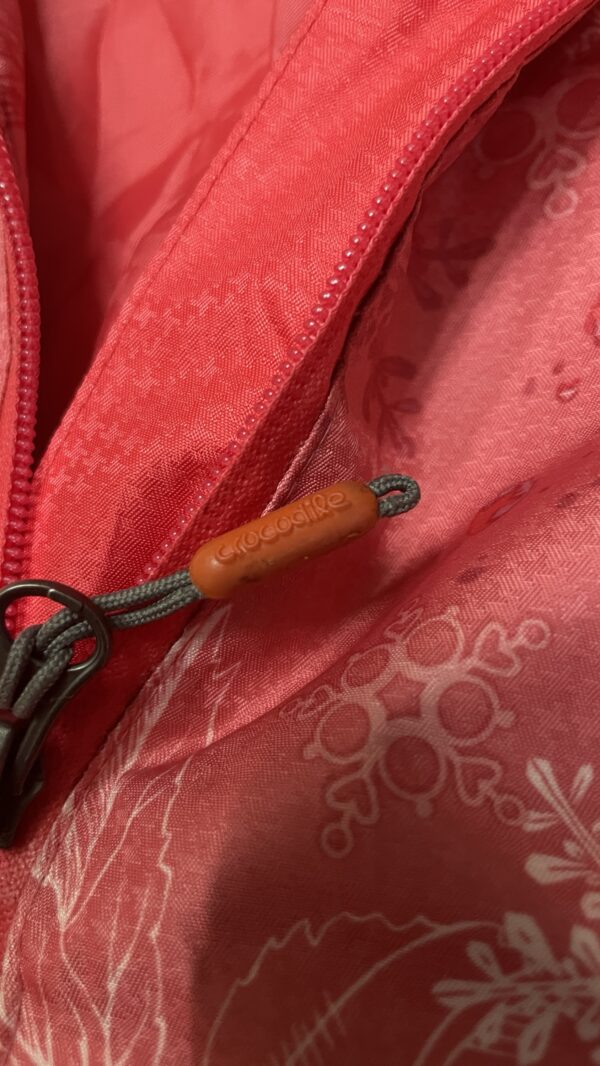 Crocodile Ladies Jacket Waterproof pink Size L - Image 5