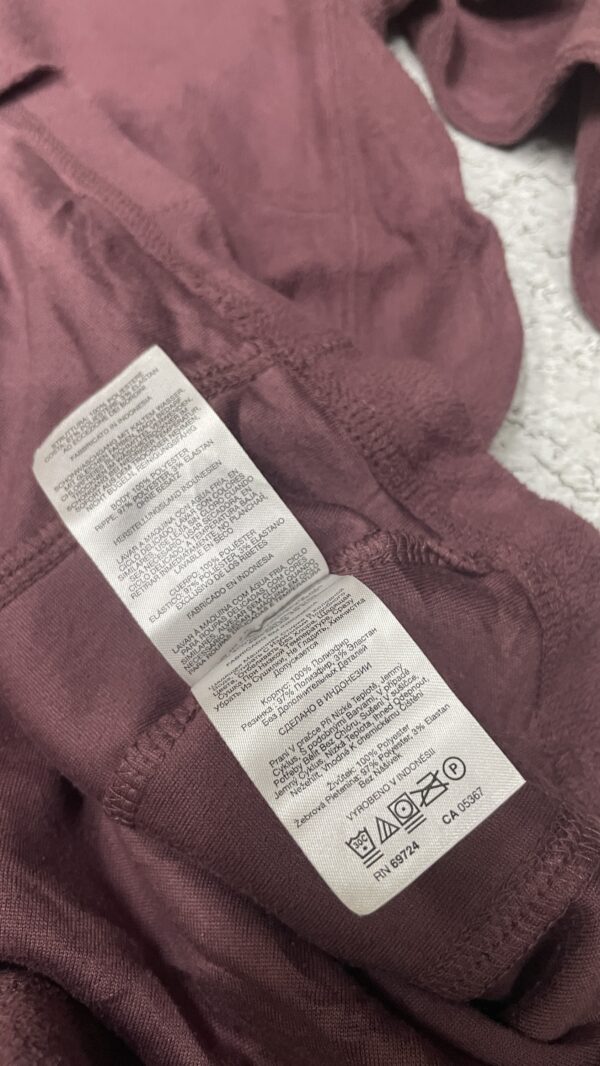 Columbia fleece women’s sweatshirt high neck dark brown size S - Image 3