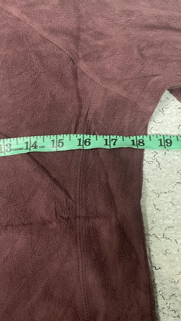 Columbia fleece women’s sweatshirt high neck dark brown size S - Image 7