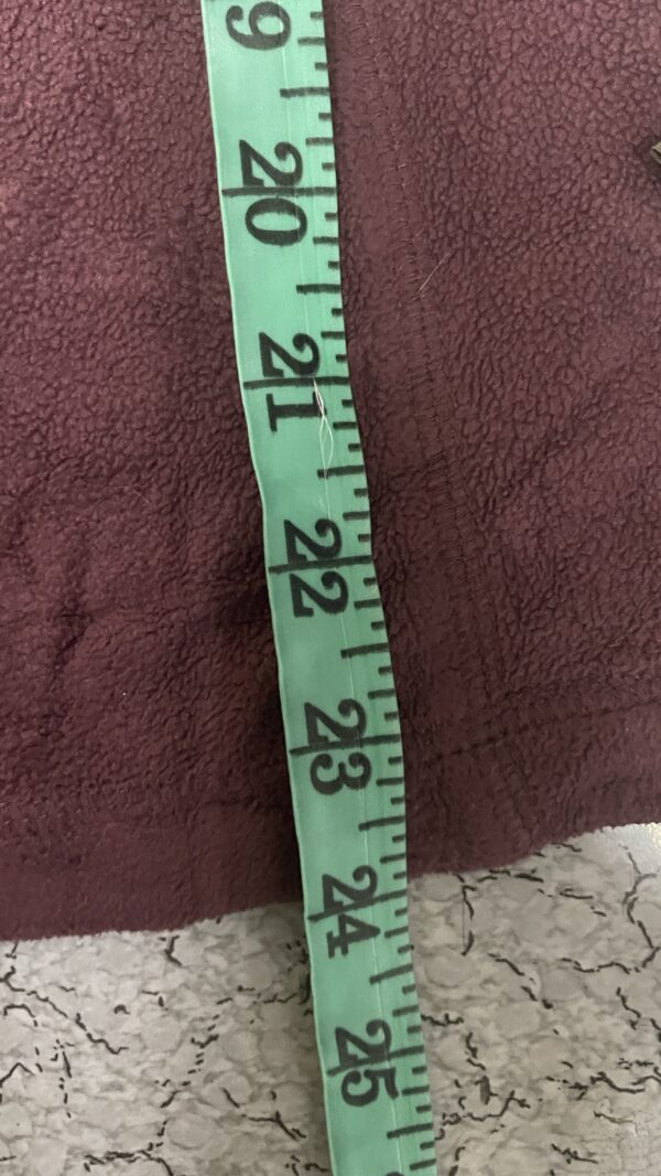 Columbia fleece women’s sweatshirt high neck dark brown size S - Image 8