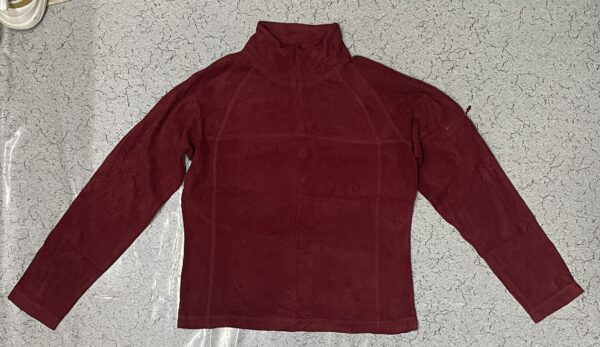 Columbia Women’s fleece Sweatshirt dark Red size S