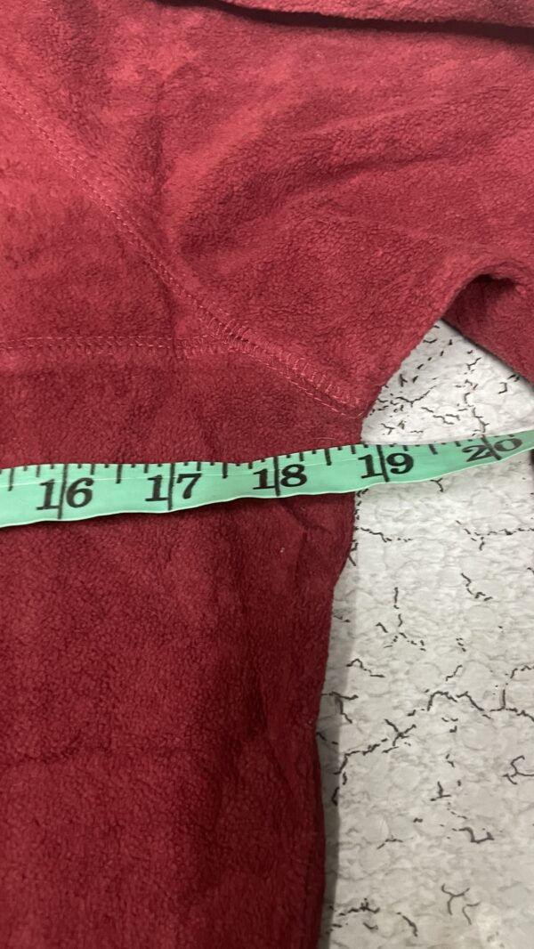 Columbia Women’s fleece Sweatshirt dark Red size S - Image 7