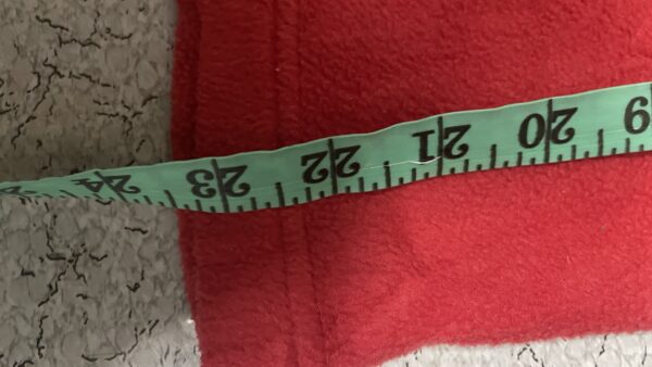 Columbia Men’s Fleece lite Weight Sweatshirt Red Blue Size S - Image 9