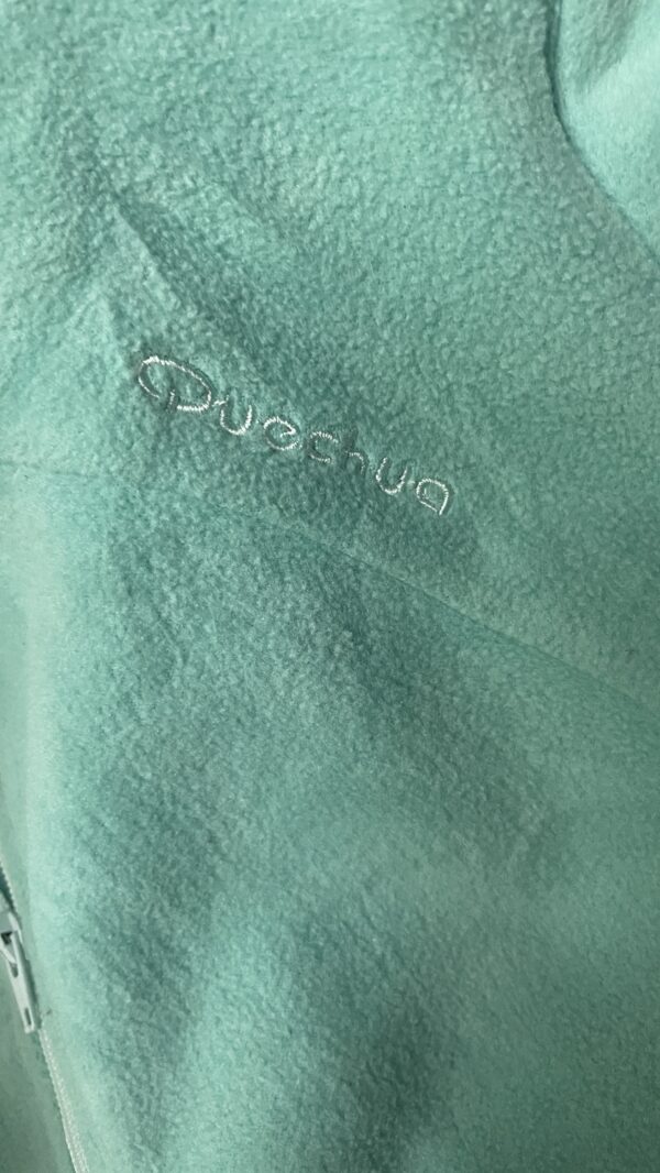 Quencha women’s fleece lite weight Sweatshirt sky blue size S - Image 3