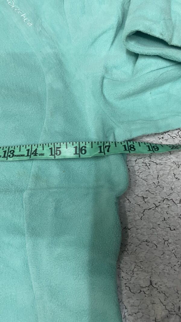 Quencha women’s fleece lite weight Sweatshirt sky blue size S - Image 6