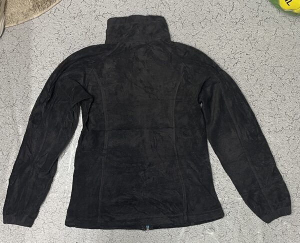 Columbia Women’s Fleece lite weight Sweatshirt black size M - Image 2