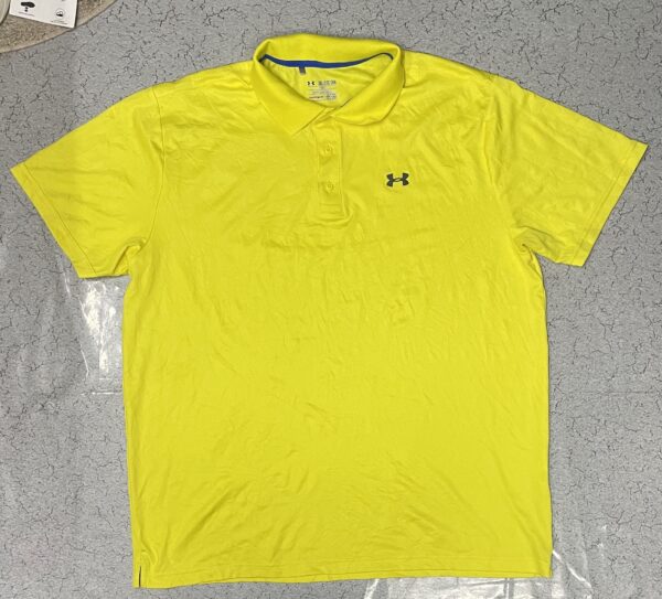 Under Armour Heatgear half sleeve Tshirt yellow 3XL