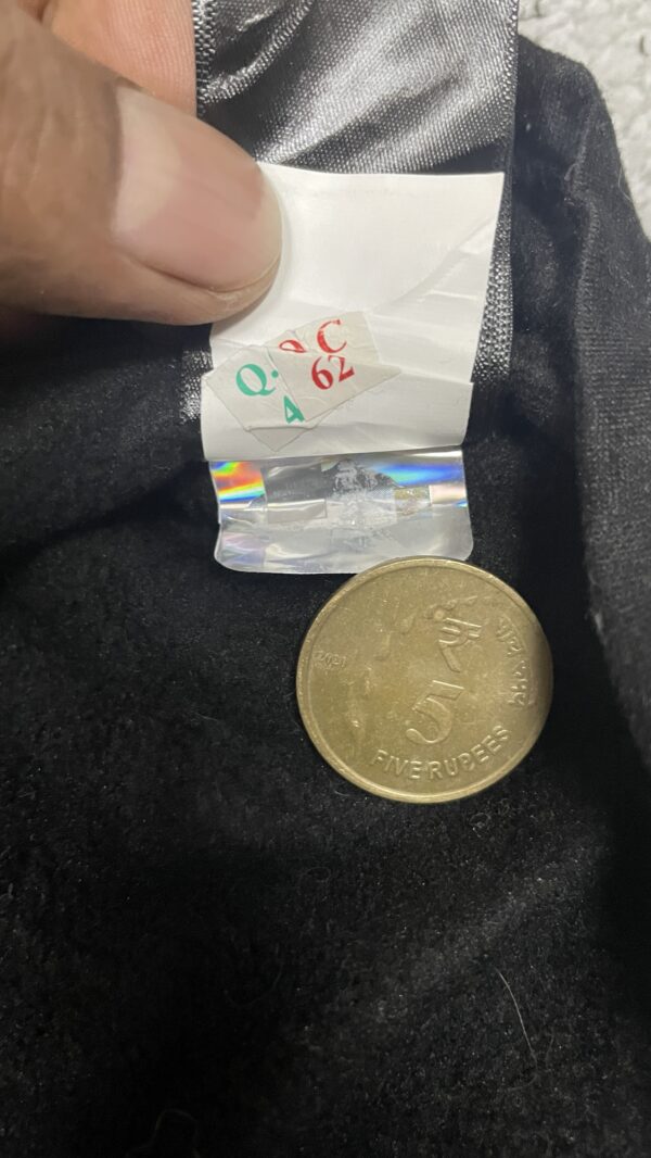 THE NORTH FACE MEN’S HALF ZIP UP LITE WEIGHT TSHIRT BLACK SIZE L - Image 4