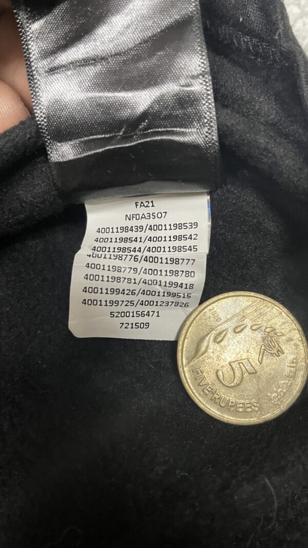 THE NORTH FACE MEN’S HALF ZIP UP LITE WEIGHT TSHIRT BLACK SIZE L - Image 5