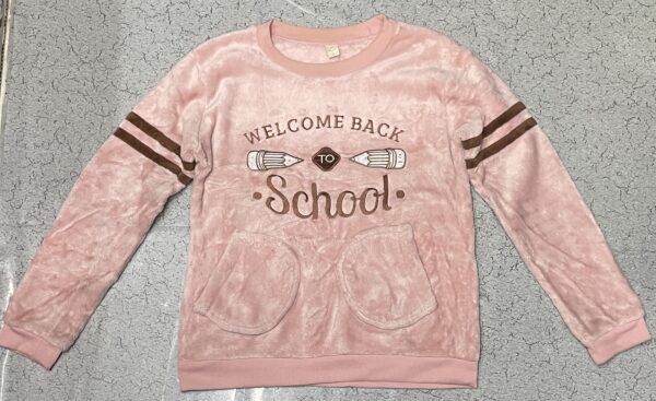 Welcome Back School winter Sweater Unisex for School Students size M