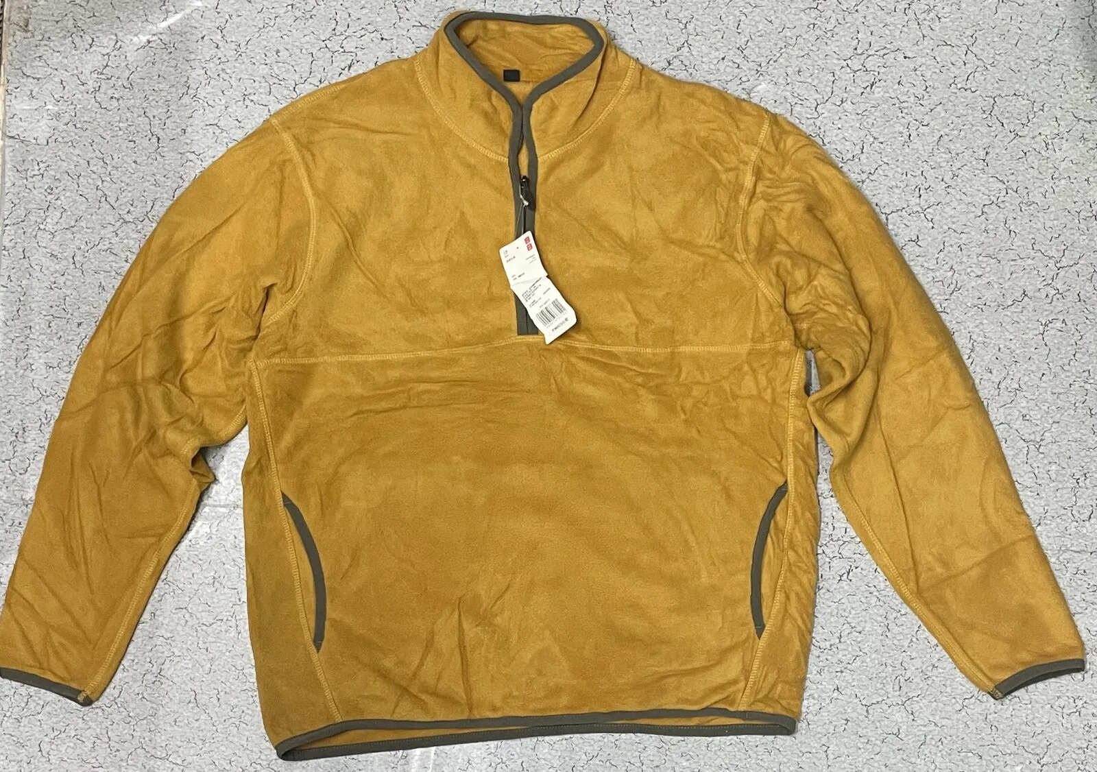 Fleece thrift jacket mens