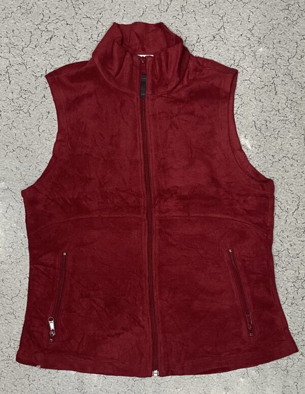 Columbia Women’s Winter Sweatshirt sleeveless Red Size S