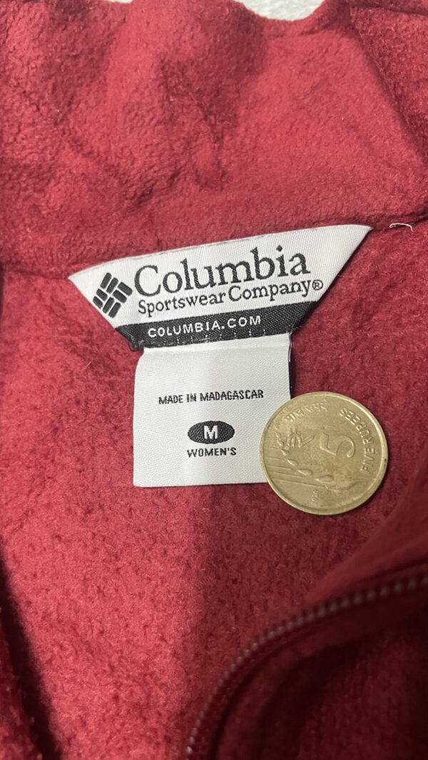 Columbia Women’s Winter Sweatshirt sleeveless Red Size S - Image 4
