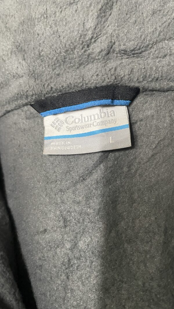 Columbia Men’s Winter Sweatshirt sleeveless Grey black size XL - Image 5