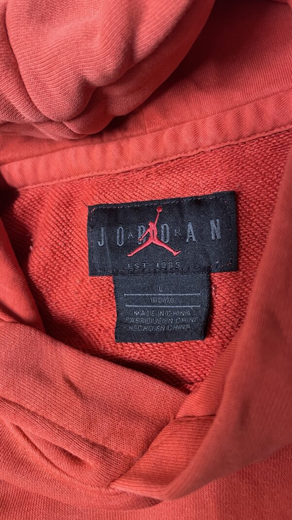 Jordan Air GSM hoodie red yellow size S - Image 5