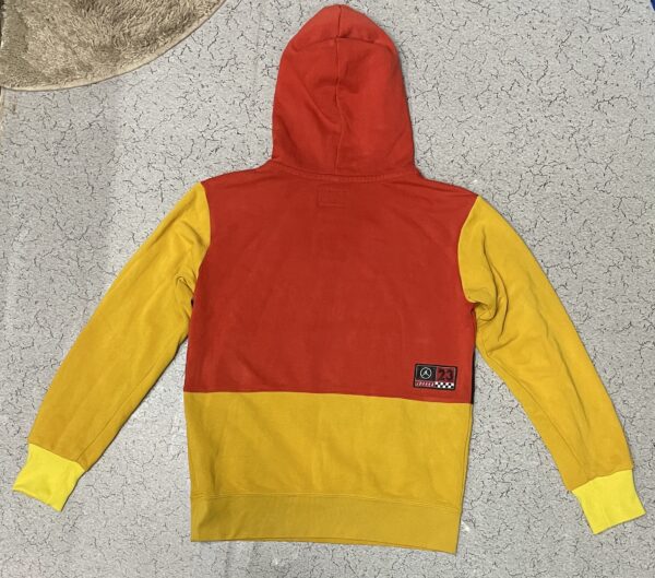 Jordan Air GSM hoodie red yellow size S - Image 2