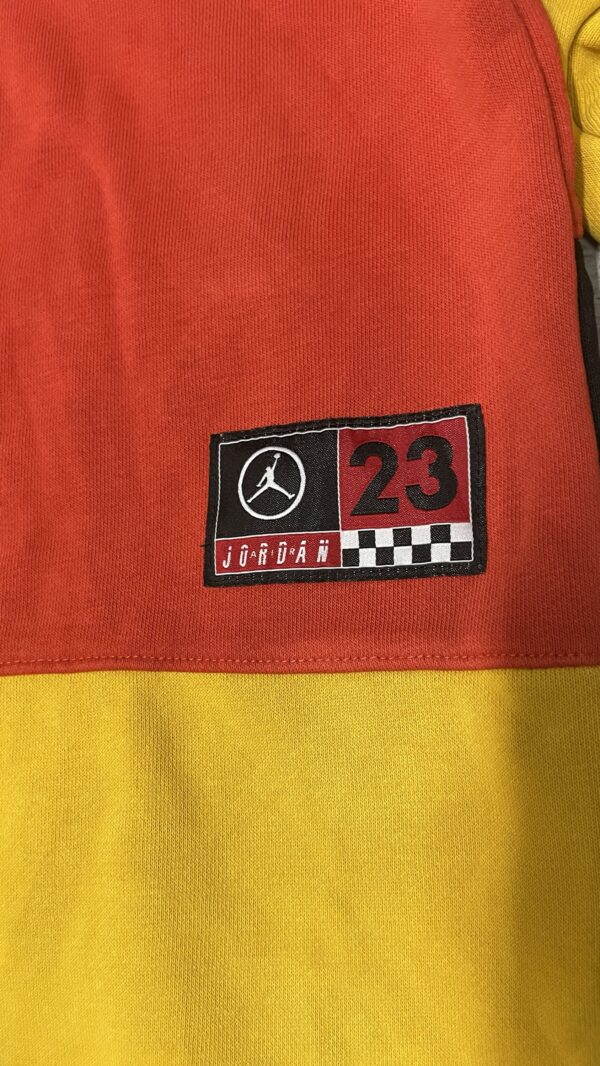 Jordan Air GSM hoodie red yellow size S - Image 6