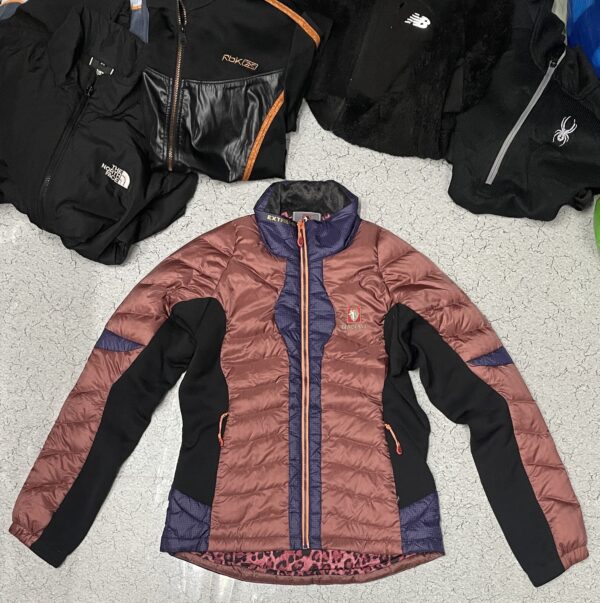 Black Yak Women’s Winter Puffer Jacket Brown black size S