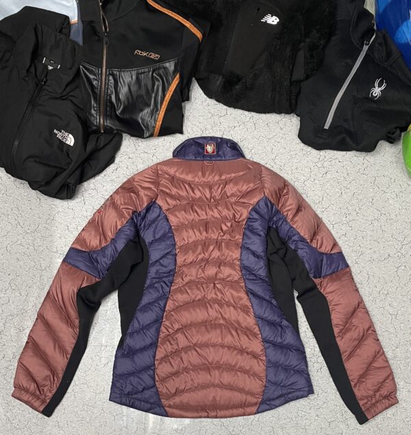 Black Yak Women’s Winter Puffer Jacket Brown black size S - Image 2