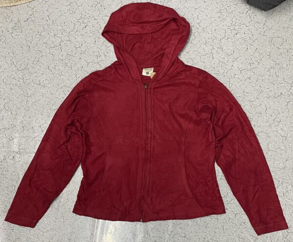 Fleece thrift jacket women