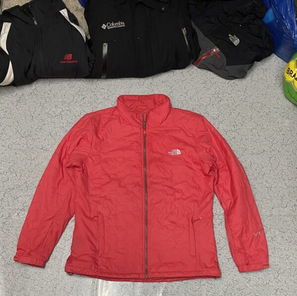 The north face puffer jacket thrift store