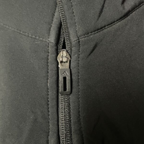 Adidas Puffer Winter Lite Weight Large Logo Jacket Black Size Xl - Image 4