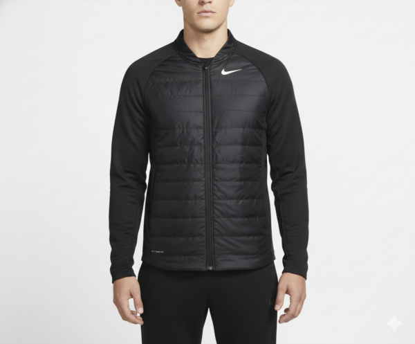 Nike Aeroloft Running Lightweight Insulated Track Jacket Black XL