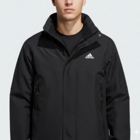 Adidas Climewarm Track Jacket Lite Weight Black M
